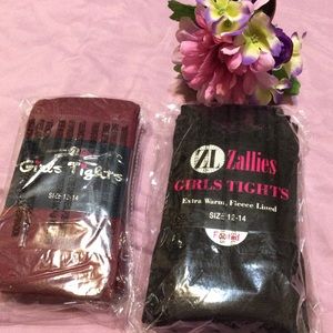 2 Sallies Girls tights